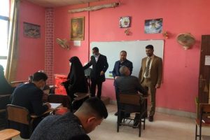 كلية العلوم الاسلامية تجري الامتحان التنافسي للطلبة المتقدمين للدراسة المسائية