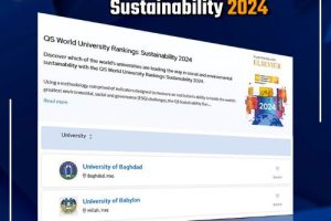 للمرة الأولى .. جامعتا بغداد وبابل في تصنيف (QS World University Rankings: Sustainability 2024)