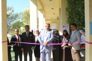 كلية العلوم الاسلامية تقيم المعرض الفني الأول لدعم المرأة