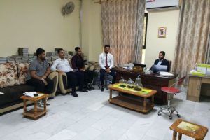 قسم الفقه وأصوله في كلية العلوم الاسلامية ينظم إجتماع مع ممثلي المراحل الدراسية