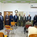 لجنة من كلية العلوم الاسلامية تزور جامعة وارث الانبياء لمتابعة اجراء الامتحان التقويمي