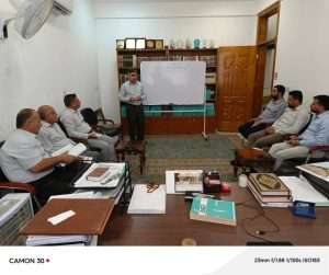 Read more about the article أساتذة كلية العلوم الإسلامية يشاركون في دورة علمية عن تحقيق النصوص