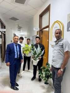 Read more about the article قسم الفقه وأصوله في كلية العلوم الإسلامية يتألق بالخضرة والجمال لإضفاء البهجة في نفوس الطلبة