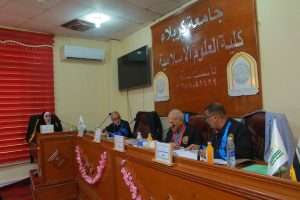 مناقشة رسالة ماجستير في كلية العلوم الإسلامية عن مرويات الإمام الرضا (عليه السلام) في ردّ الشبهات