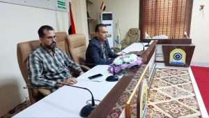 Read more about the article قسم اللغة العربية في كلية العلوم الإسلامية يعقد اجتماعا مع طلبة الدراسات العليا لمتابعة تعليماتهم واحتياجاتهم