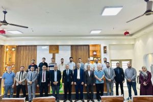 الدكتورة إسراء الدهان تمثّل كلية العلوم الإسلامية في الاجتماع الدوري للنشاطات الطلابية