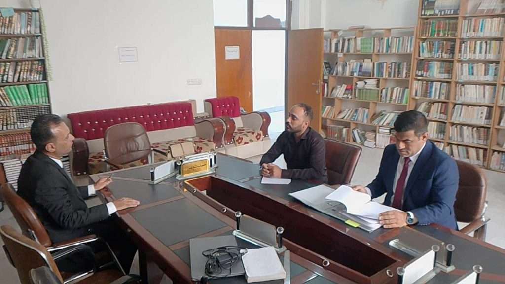 كلية العلوم الإسلامية تستقبل وفد العتبة العباسية للعمل على فهرسة مكتبة الفراهيدي بنظام “كوها” العالمي