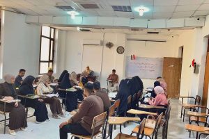 منافسة علمية متميزة لطلبة المرحلة الرابعة في قسم اللغة العربية بكلية العلوم الإسلامية