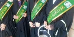 Read more about the article تدريسيات وطالبات قسم اللغة العربية يحتفلن بولادة السيدة زينب (عليها السلام) في فعالية روحانية مميزة