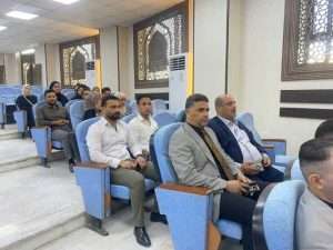 Read more about the article المعاون العلمي والإداري لكلية العلوم الإسلامية يحضران الندوة التثقيفية للمفوضية العليا للانتخابات