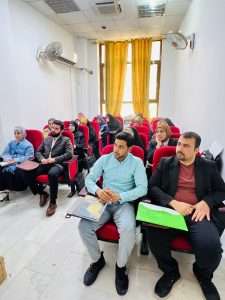 Read more about the article قسم اللغة العربية يستأنف الحلقات النقاشية لطلبة الماجستير بمحاضرة علمية عن السرد في القرآن الكريم