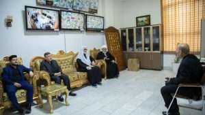 Read more about the article عميد كلية العلوم الإسلامية بجامعة كربلاء يلتقي مركز تراث كربلاء لوضع أسس التعاون العلمي