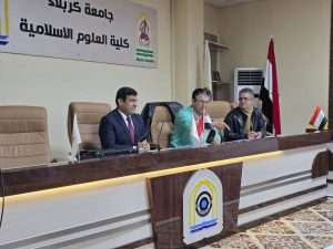 Read more about the article قسم اللغة العربية في كلية العلوم الإسلامية يستضيف الأديب باسم فرات