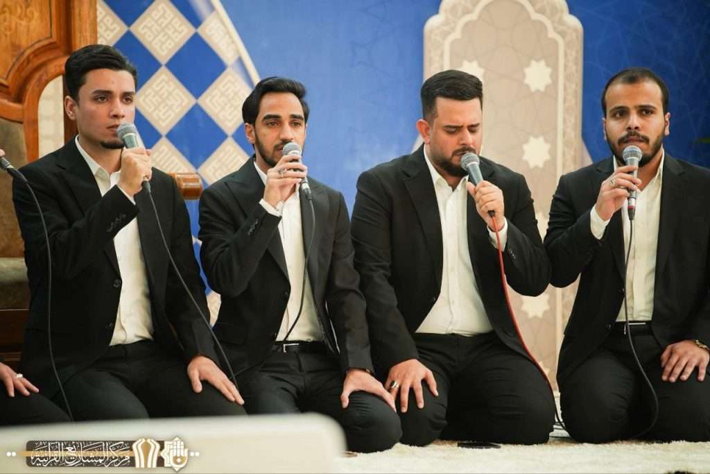 طلبة كلية العلوم الإسلامية يشاركون في محفل عرش التلاوة الأسبوعي