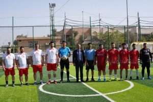 فريق كلية العلوم الإسلامية يتأهل في بطولة كأس رئيس الجامعة بعد فوز  على فريق كلية الصيدلة