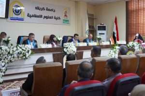 Read more about the article رئيس جامعة كربلاء يحضر مناقشة أطروحة دكتوراه بكلية العلوم الإسلامية ويثني على جهود اللجنة العلمية
