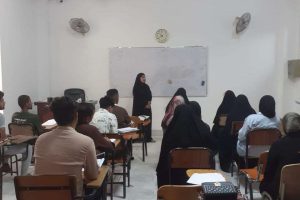 وحدة شؤون المرأة في كلية العلوم الإسلامية تقيم ندوة عن فن التحدث وتحليل المحتوى الهادف