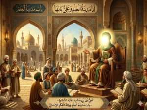 Read more about the article عَلِيُّ بْنُ أَبِي طَالِبٍ (عَلَيْهِ السَّلَامُ) بَابُ مَدِينَةِ الْعِلْمِ وَرَائِدُ الْفِكْرِ الْإِنْسَانِيِّ