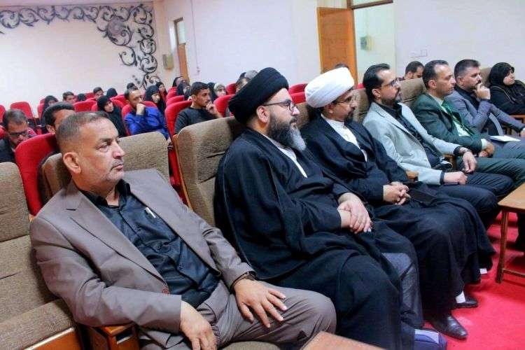 كلية العلوم الإسلامية تقيم مجلساً تأبينياً بذكرى استشهاد الإمام جعفر الصادق (عليه السلام)
